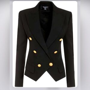 Balmain Black Blazer Jacket